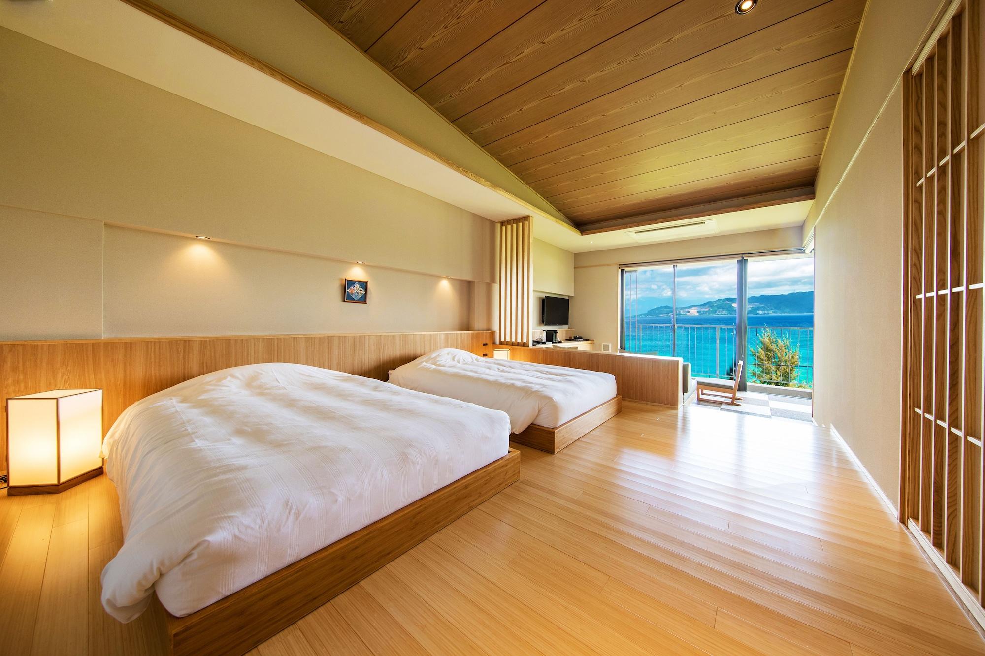 Umino Ryotei Okinawa Nakamasou Hotel Onna Exterior photo
