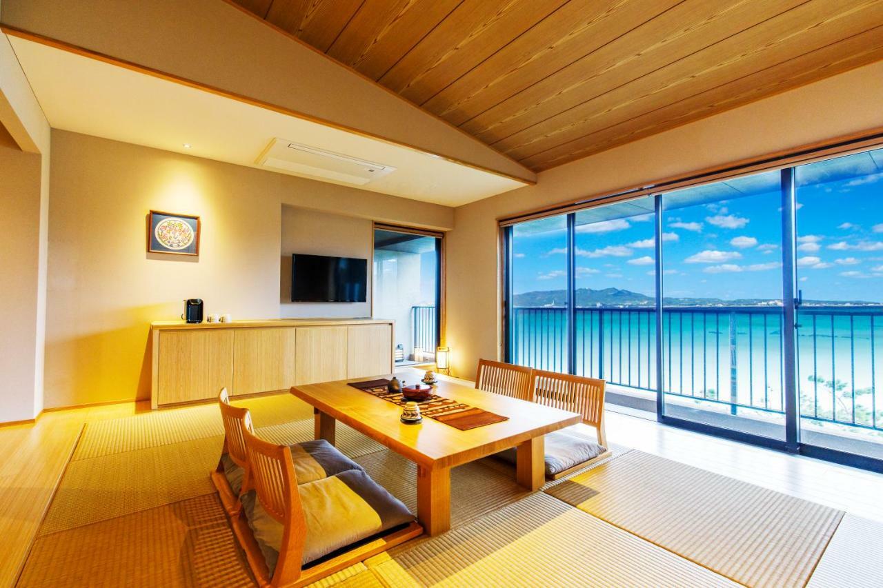 Umino Ryotei Okinawa Nakamasou Hotel Onna Exterior photo