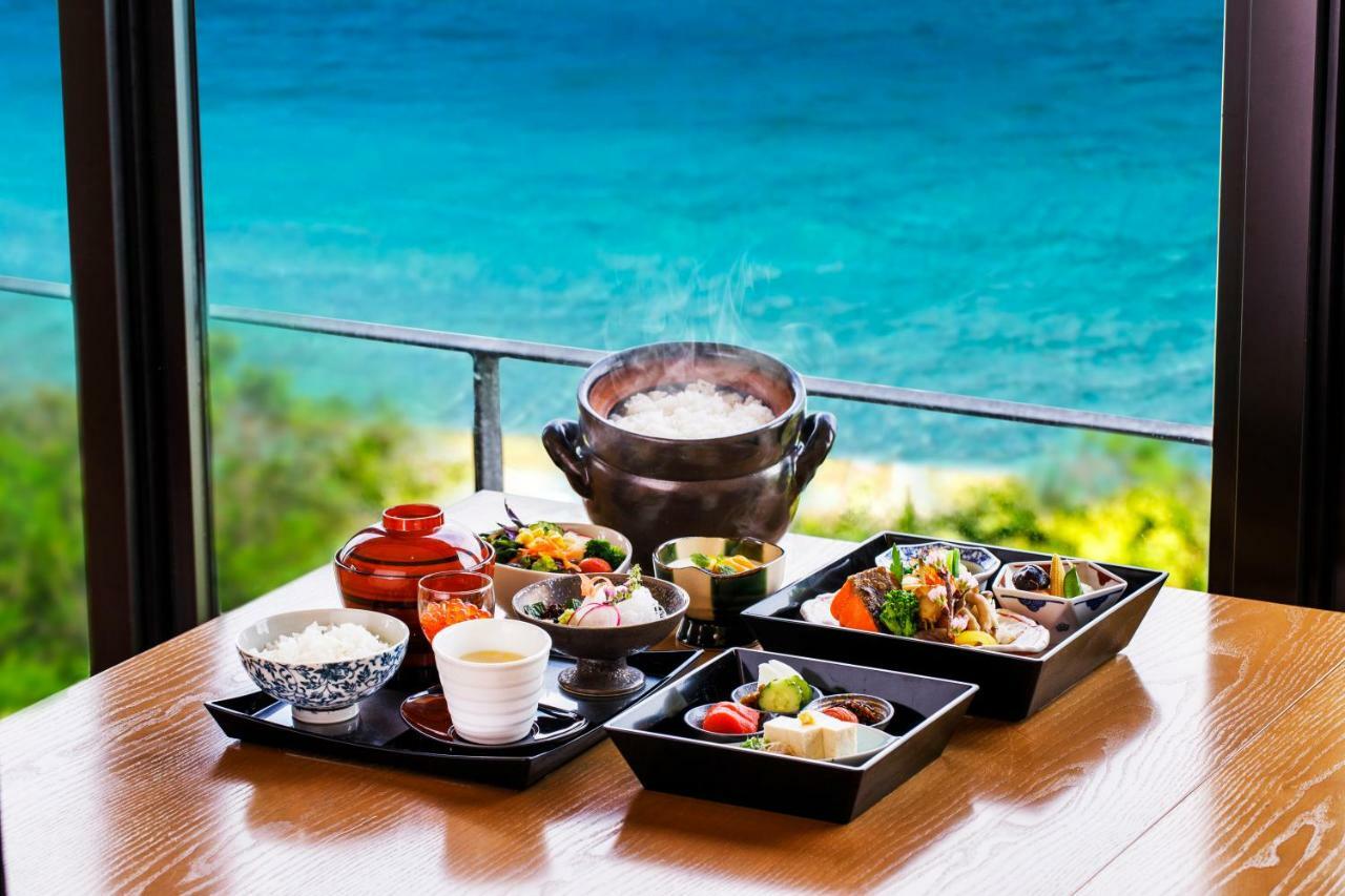 Umino Ryotei Okinawa Nakamasou Hotel Onna Exterior photo